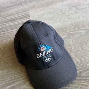 NBC Beijing 2022 Black Baseball Cap